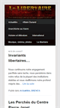 Mobile Screenshot of le-libertaire.net