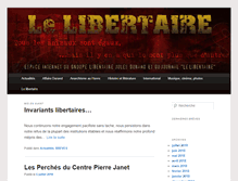 Tablet Screenshot of le-libertaire.net